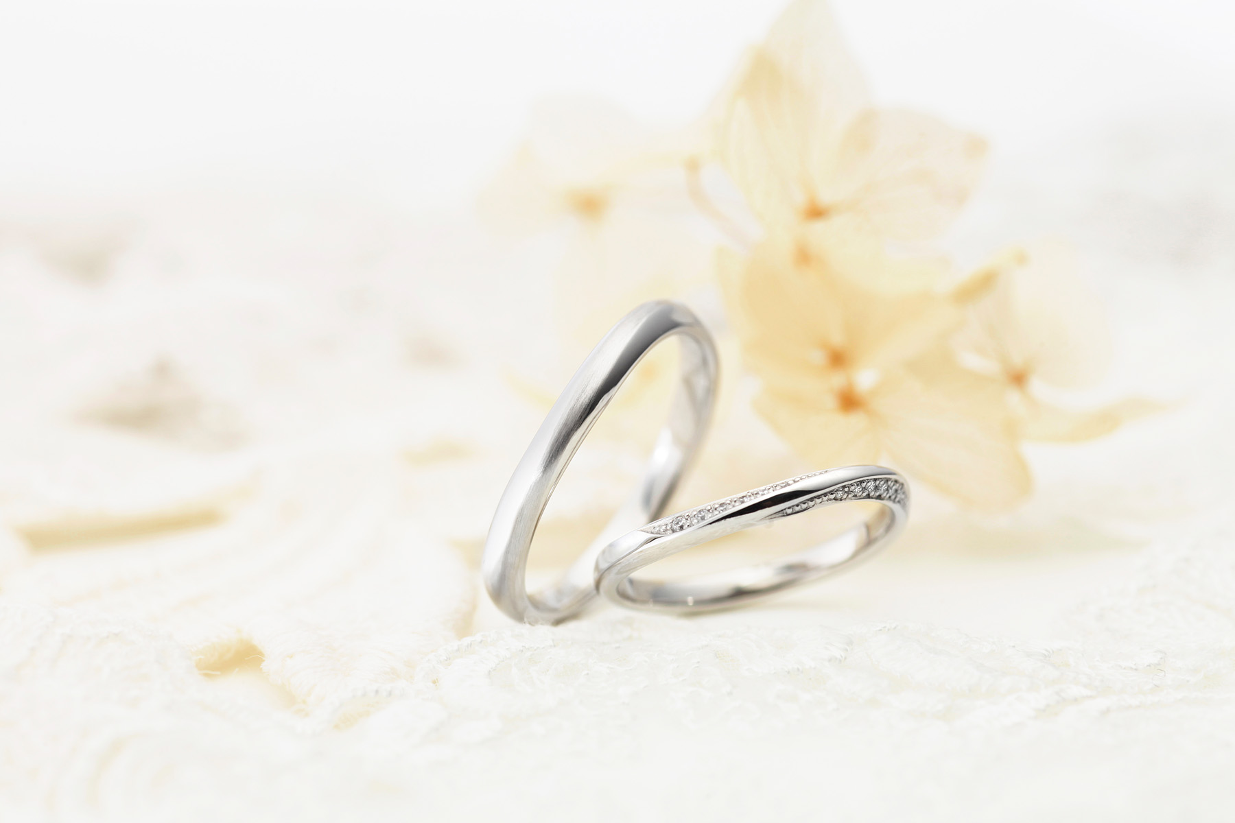 VIVAGE プルーヴの結婚指輪（VVM-1L／VVM-1M）