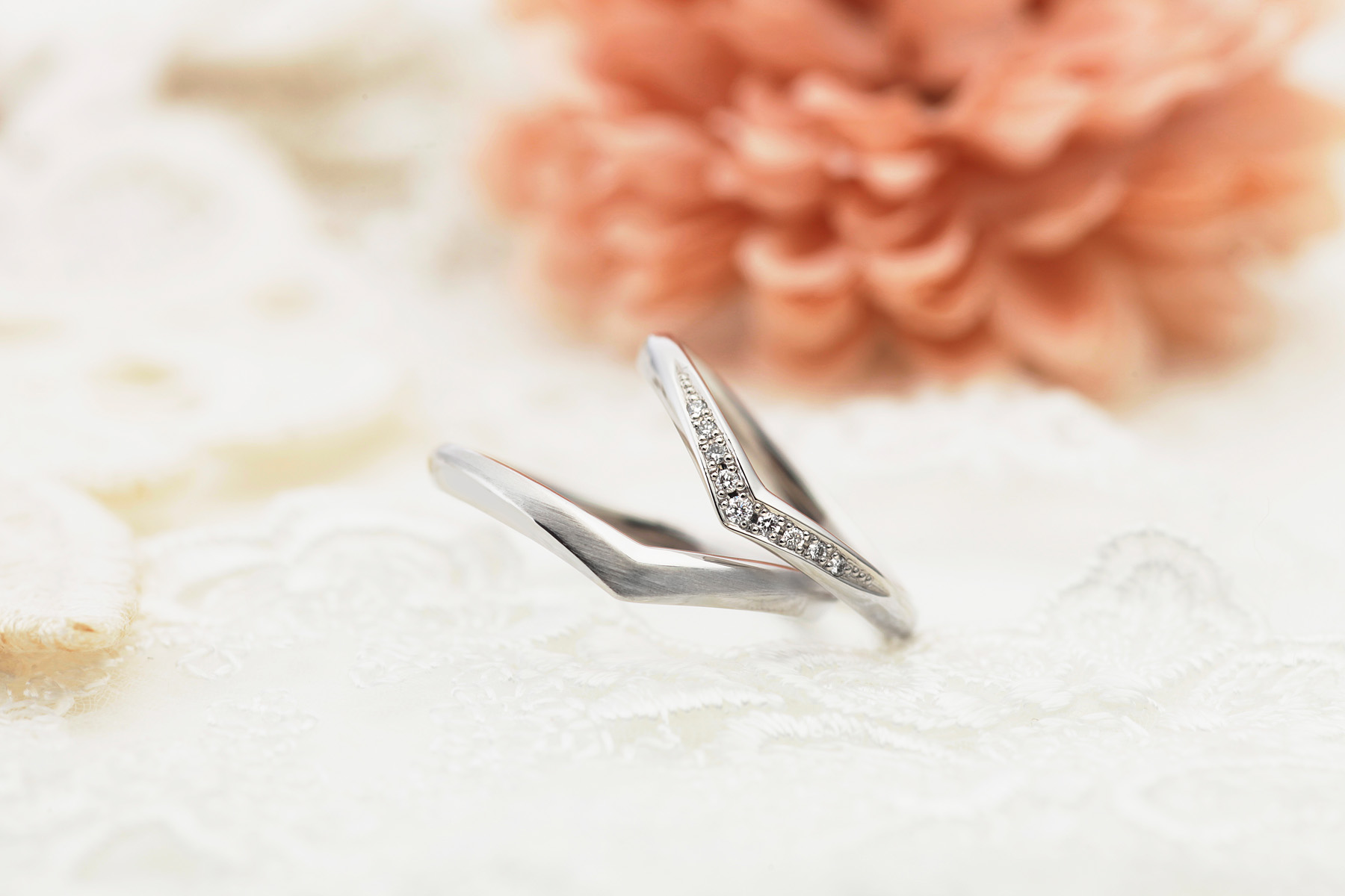 VIVAGE スピラルの結婚指輪(VVM-2L/VVM-2M)