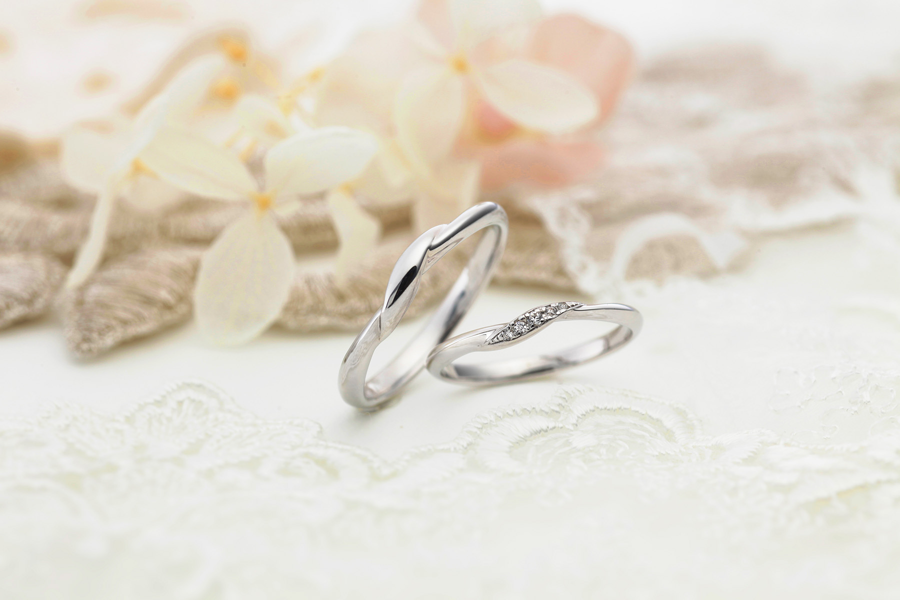 VIVAGE ソネットの結婚指輪(VVM-3L/VVM-3M)