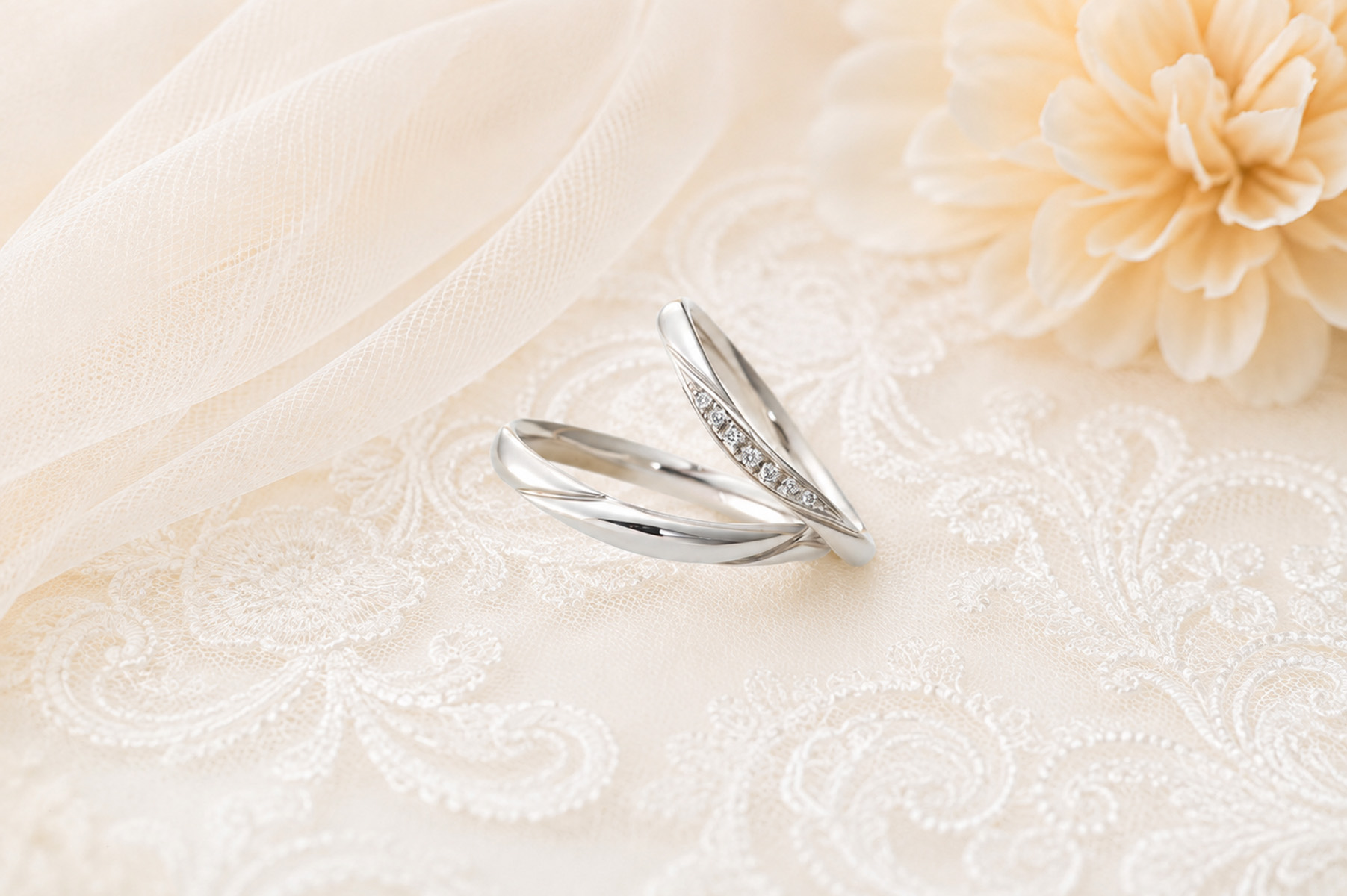 VIVAGE リリックの結婚指輪(VVM-9L/VVM-9M)